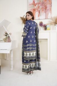 Printed Lawn 3-Piece Suit